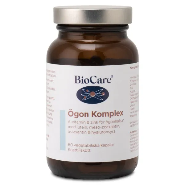 BioCare Ögon Komplex, 60 kaps