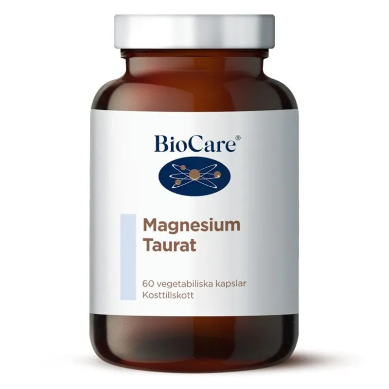 BioCare Magnesium Taurat 60 kapslar