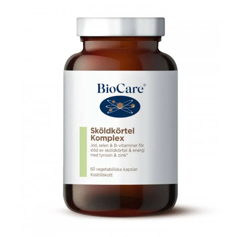 BioCare Sköldkörtelkomplex 60 kapslar