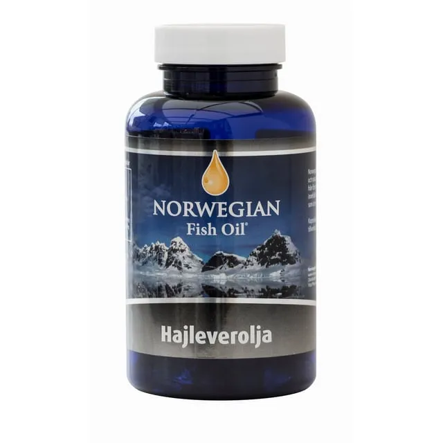 Biosan Norwegian Fish Oil Hajleverolja 120 kapslar