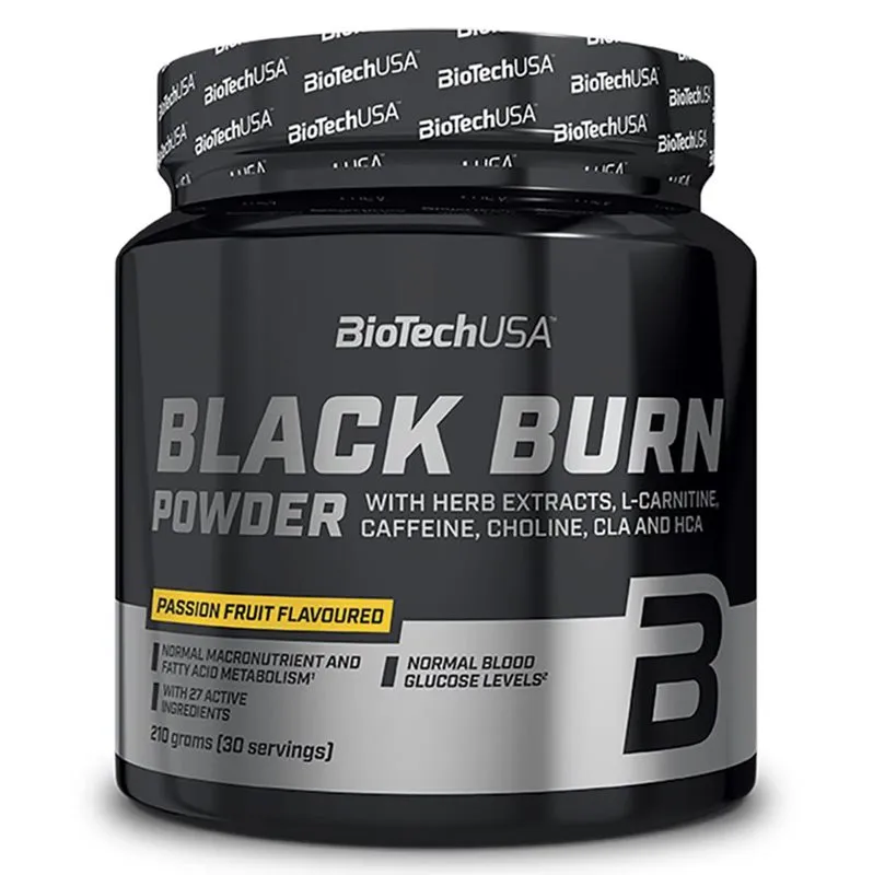 BioTechUSA Black Burn, Fettförbränning 210 g