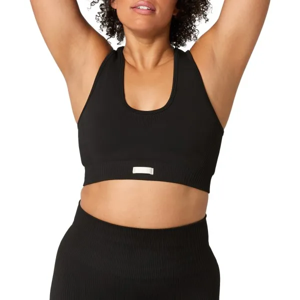 Björn Borg Studio Low Seamless Bra, , Black