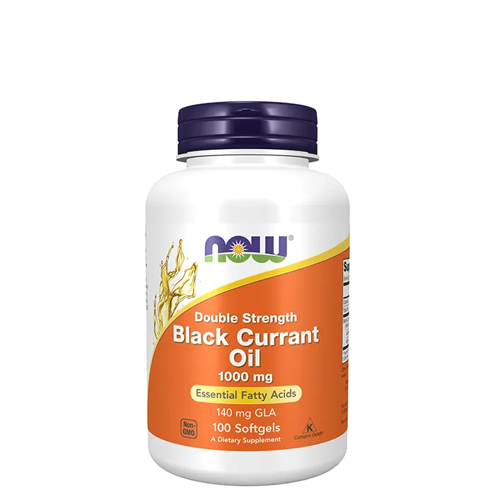 Black currant oil Double Strength 1000 mg 100 softgels