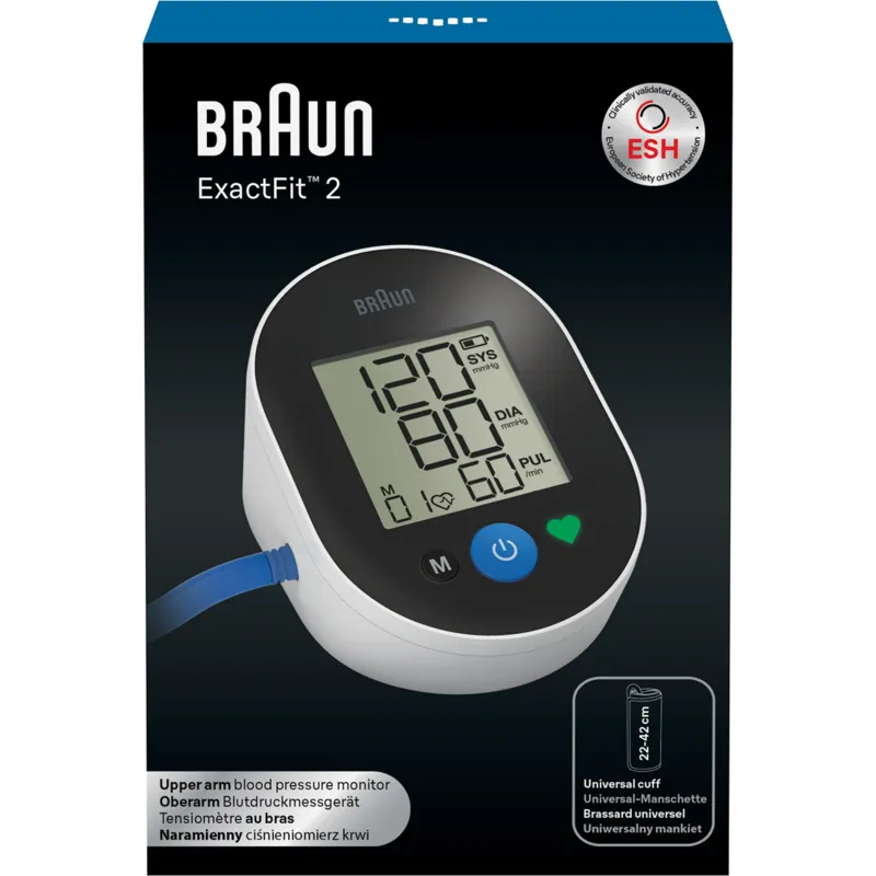 Braun Blodtrycksmätare Exact Fit 2