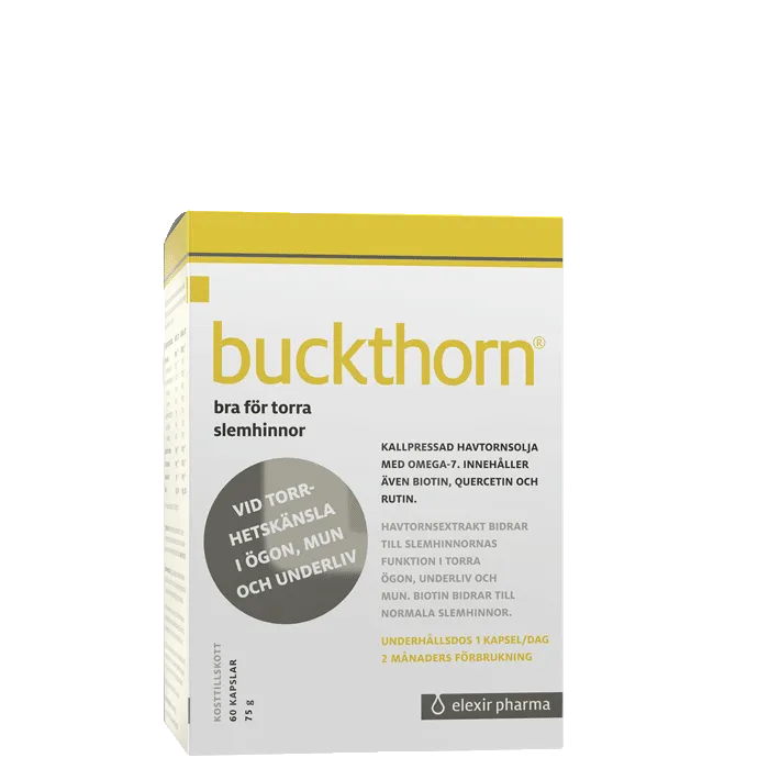 Buckthorn Havtornsextrakt 60 kapslar