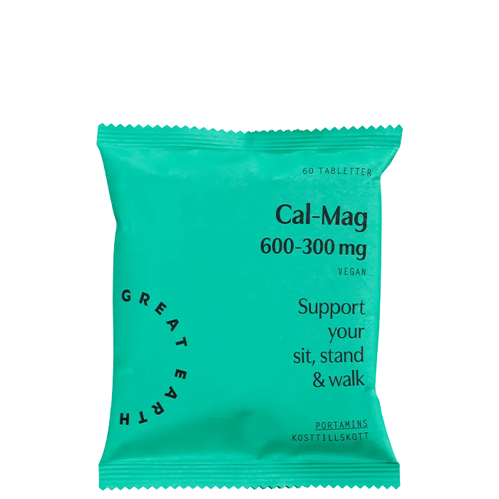 Cal/Mag 600/300 mg Refill 60 tabletter