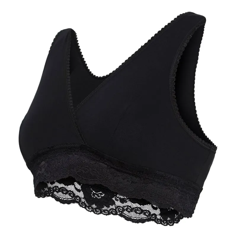 Carriwell Gravid- och Amningsbh Omlott Svart M