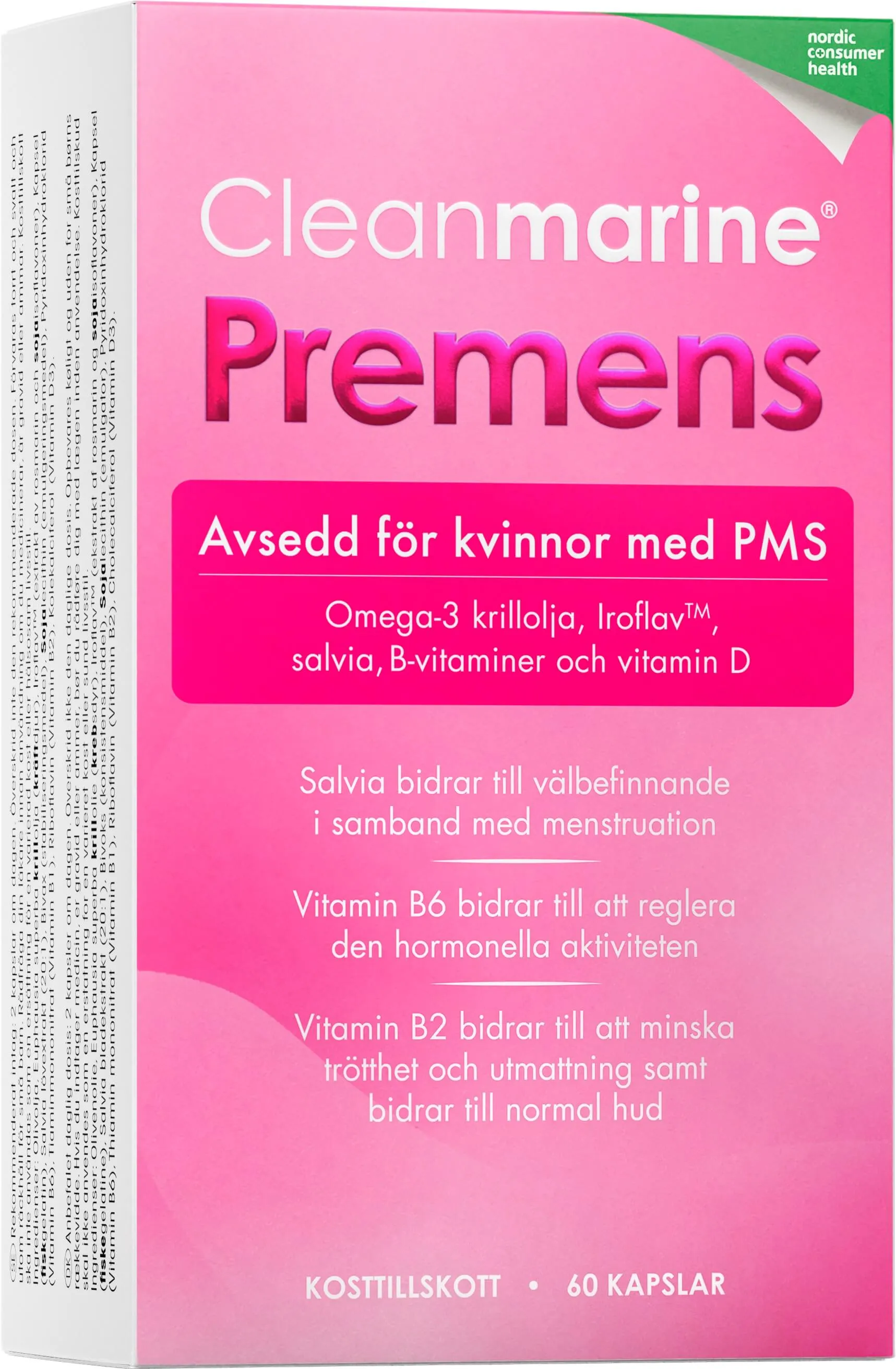 Cleanmarine Premens 60 kapslar