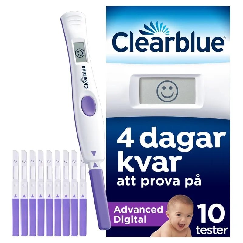 Clearblue Advanced Ägglossningstest 10 st