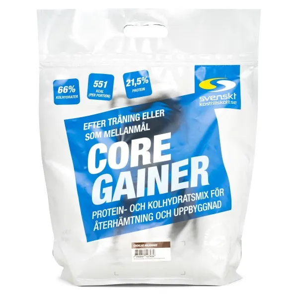 Core Gainer, Choklad Milkshake, 4 kg