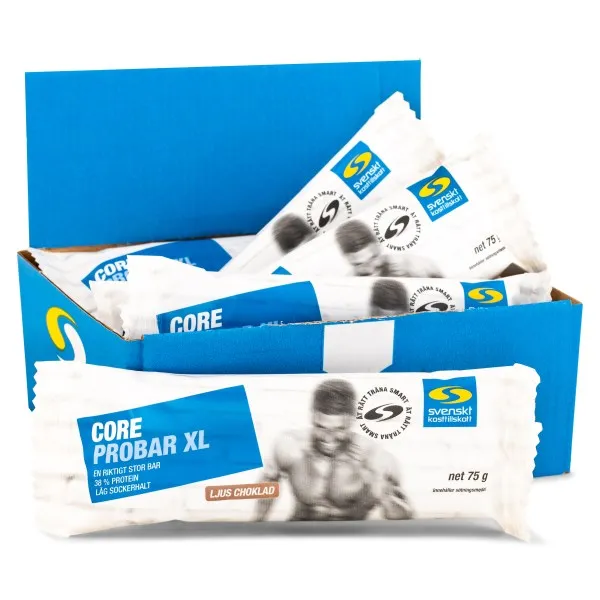 En glad kund provar sina questbar för barn och känner direkt att fler måste få följa med hem.