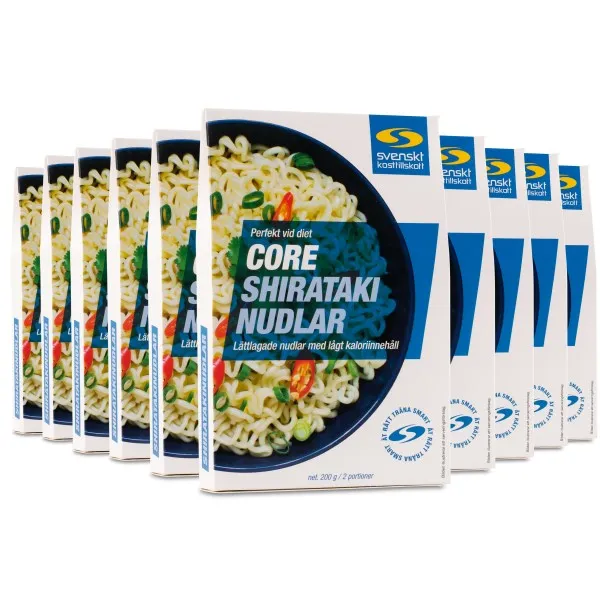 Core Shirataki Nudlar, 10 st