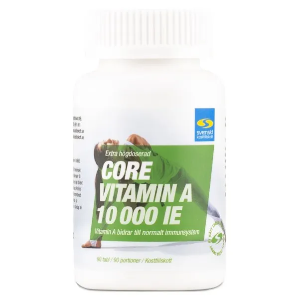 Core Vitamin A 10000 IE, 90 tabl
