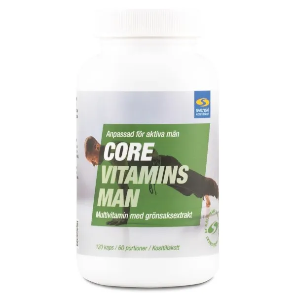 Core Vitamins Man, 120 kaps