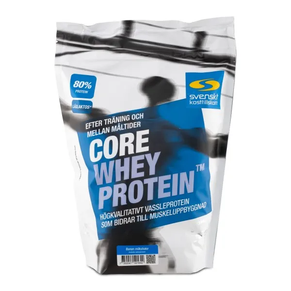 Core Whey Protein, Banan Milkshake, 1 kg