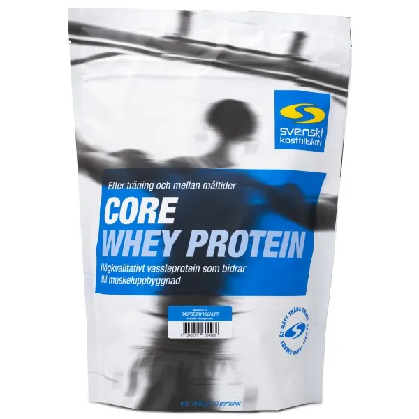 Core Whey Protein, Raspberry Yoghurt, 1 kg