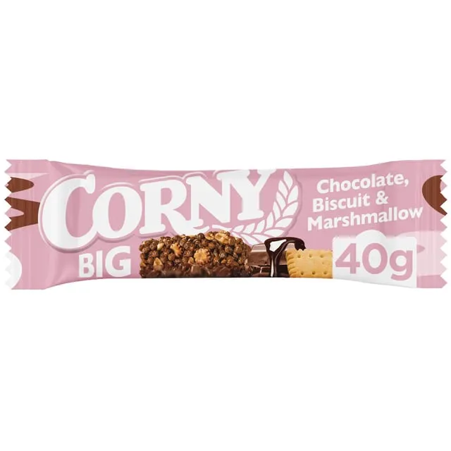 Corny BIG Chocolate Biscuit & Marshmallow 40g