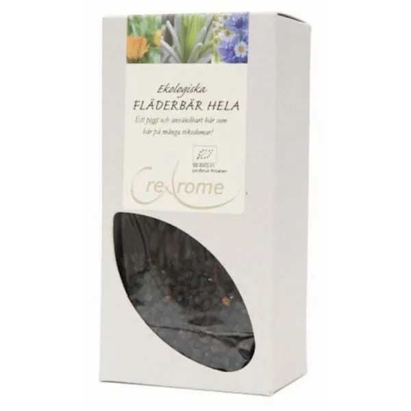 Crearome Fläderbär Torkade Hela EKO, 100 gr