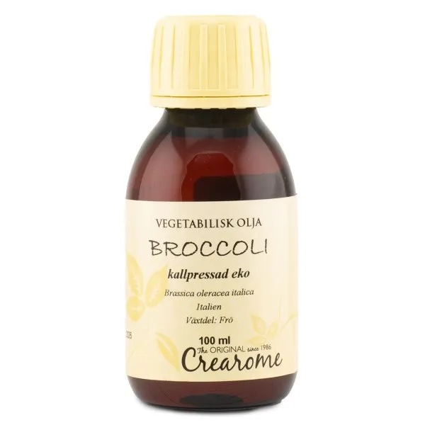 Crearome Kallpressad Broccoliolja Eko, 100 ml