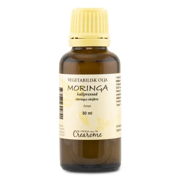 Crearome Kallpressad Moringa Olja, 30 ml