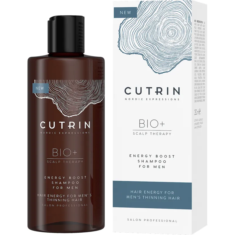 Cutrin BIO+ Energy Boost Shampoo For Men 250 ml