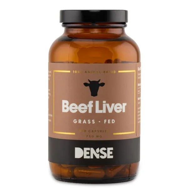 Dense Beef Liver, 180 kaps