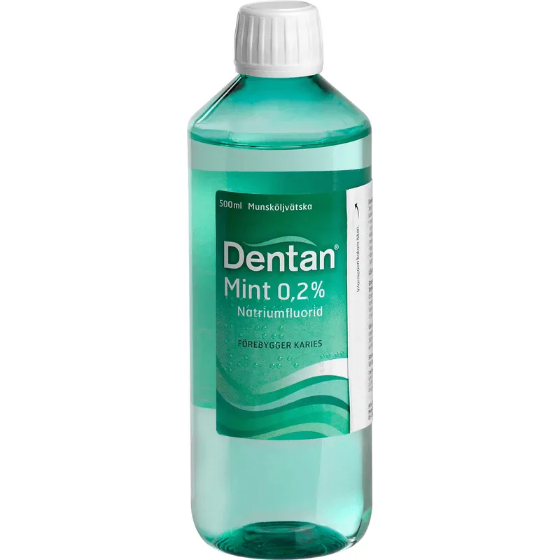 Dentan Mint Munskölj 0,2 % 500 ml