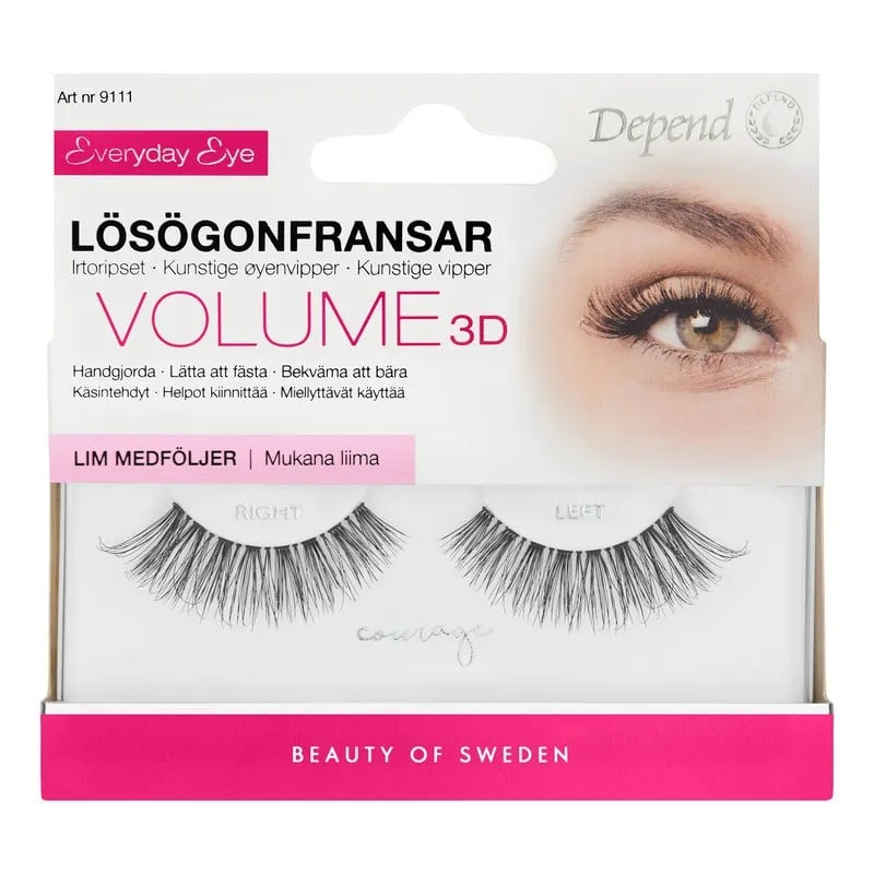 Depend Lösögonfrans Courage