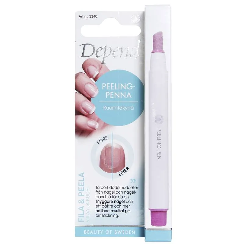 Depend Peelingpenna