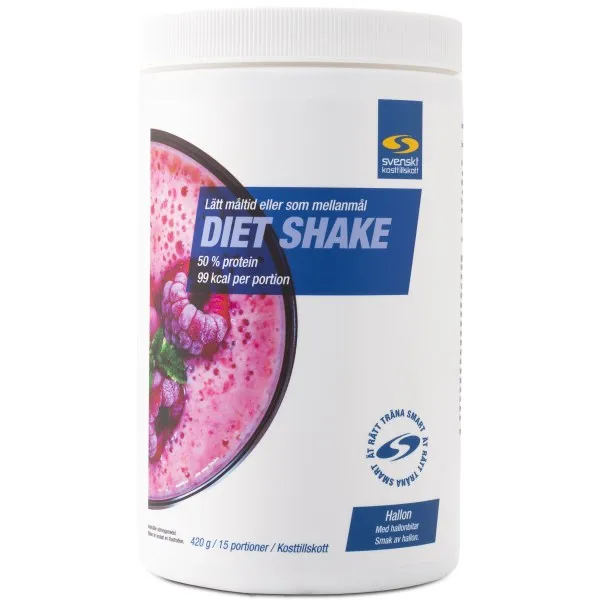 Diet Shake, Hallon, 420 g