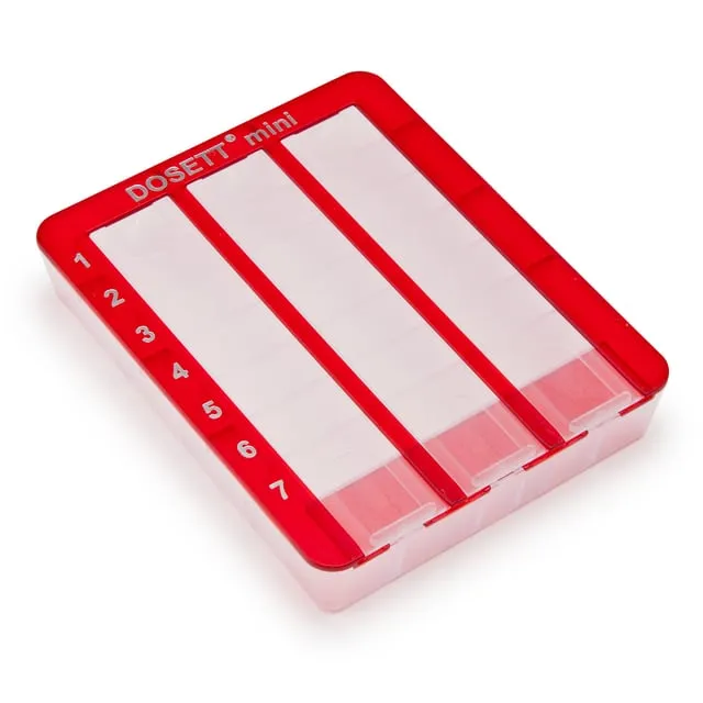Dosett Dispenser Mini Röd 1 st