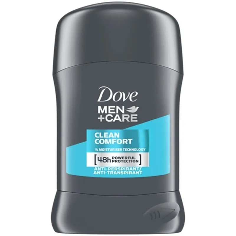 Dove Men+Care Clean Comfort Stick Antiperspirant 50 ml