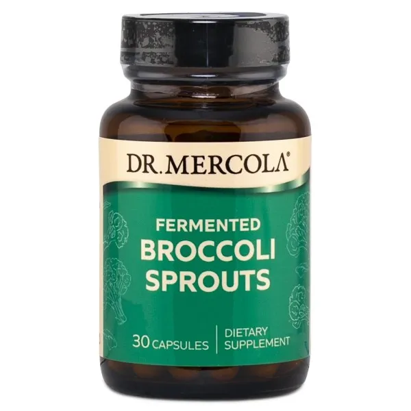 Dr Mercola Fermented Broccoli Sprouts, 30 kaps