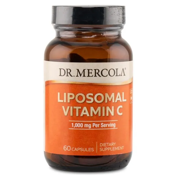 Dr Mercola Liposomal Vitamin C, 60 kaps