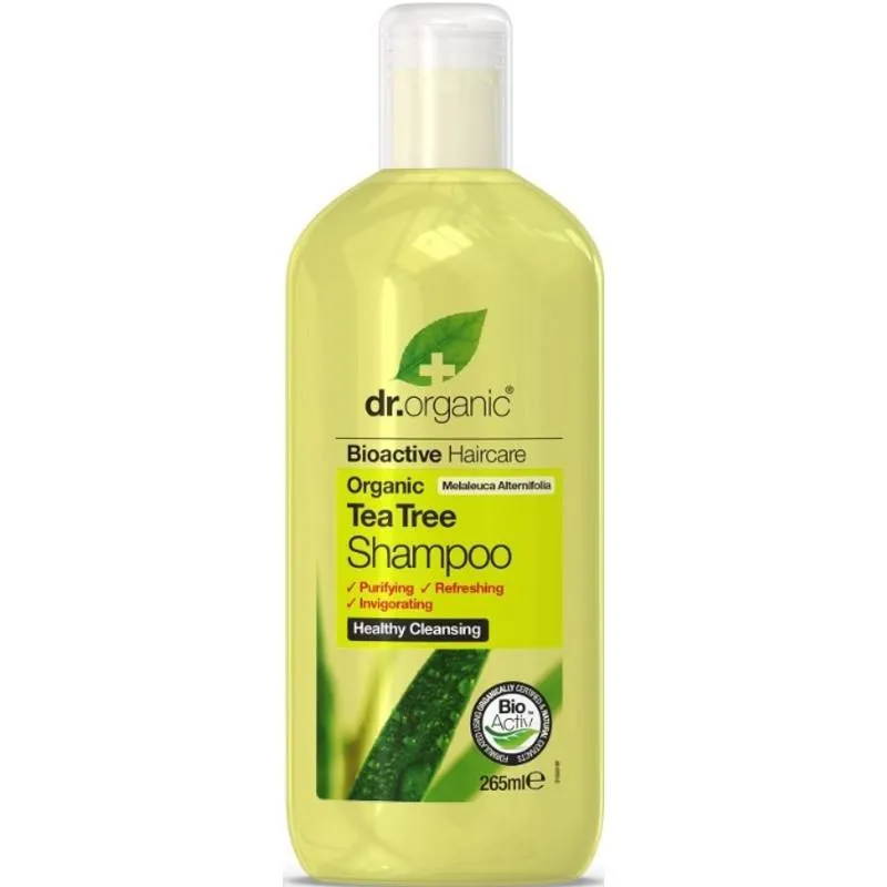 Dr Organic Tea Tree Schampo 265 ml