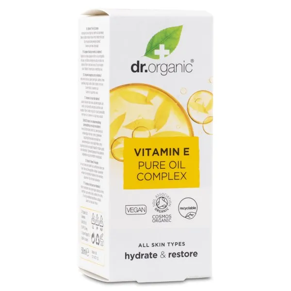 Dr Organic Vitamin E Pure Oil, 50 ml