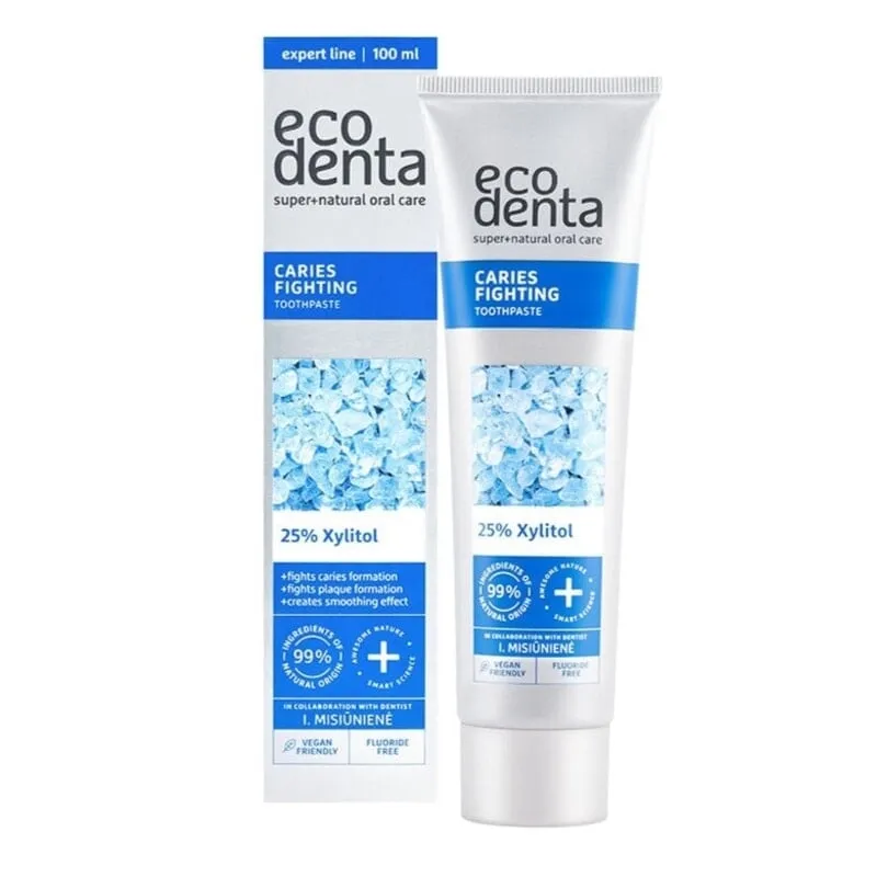 Ecodenta Caries Fighting Toothpaste with Xylitol 100 ml