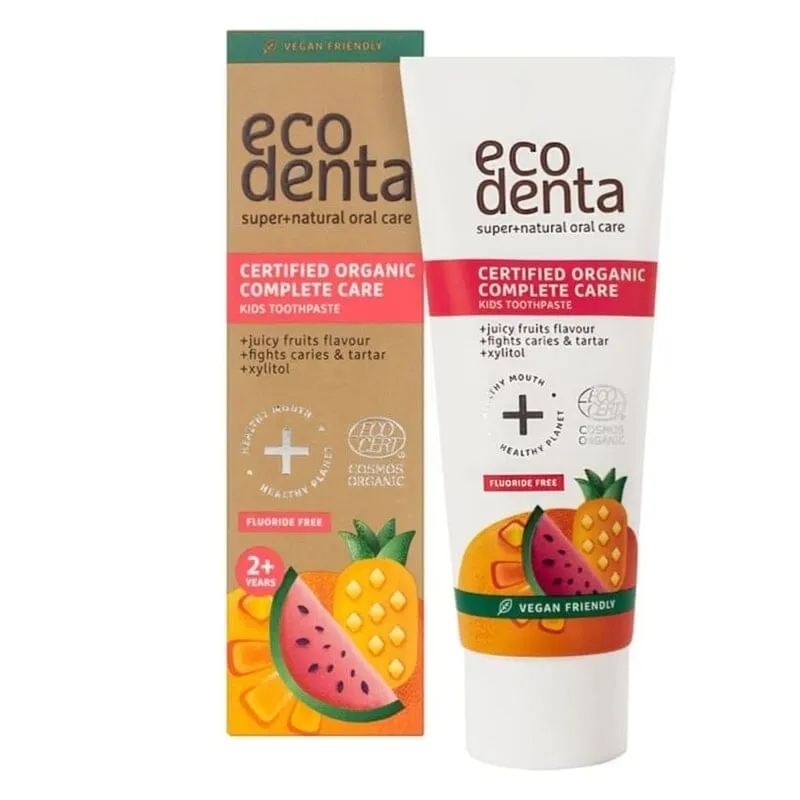 Ecodenta Organic Juicy Fruit Kids Toothpaste 75 ml