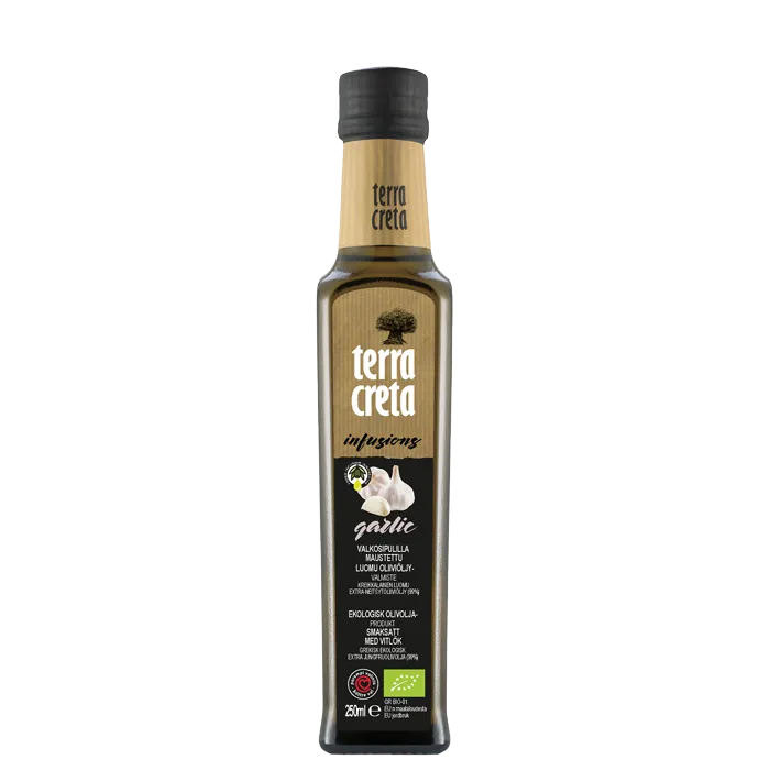 Ekologisk Extra Virgin Olivolja Vitlök 250 ml