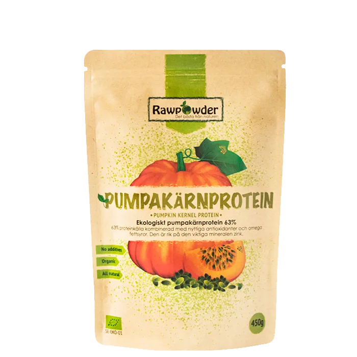 Ekologisk Pumpakärnprotein 450 g
