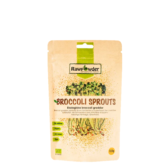 Ekologiska Broccoligroddar 115 g