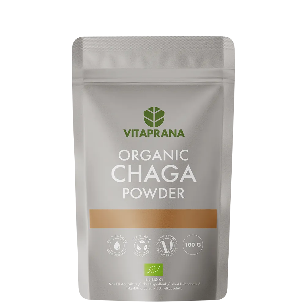 Ekologiskt Chagapulver 100 g