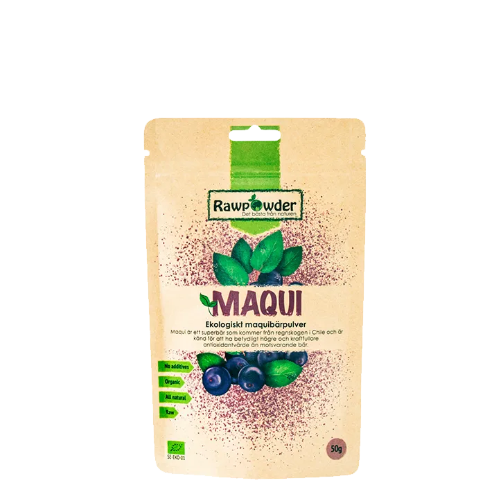 Ekologiskt Maquibärpulver 50 g