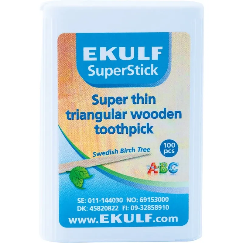 Ekulf SuperStick Dubbeländad 100 st