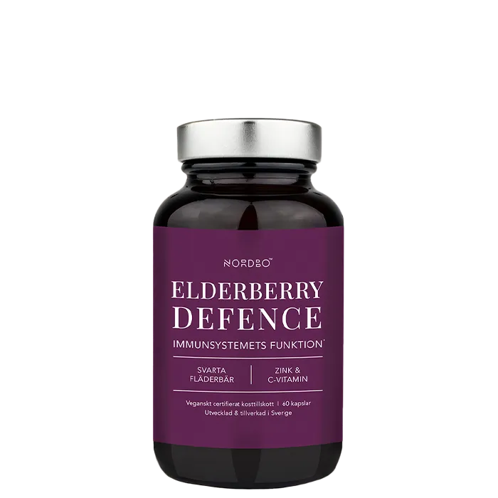 Elderberry Försvar 60 kapslar