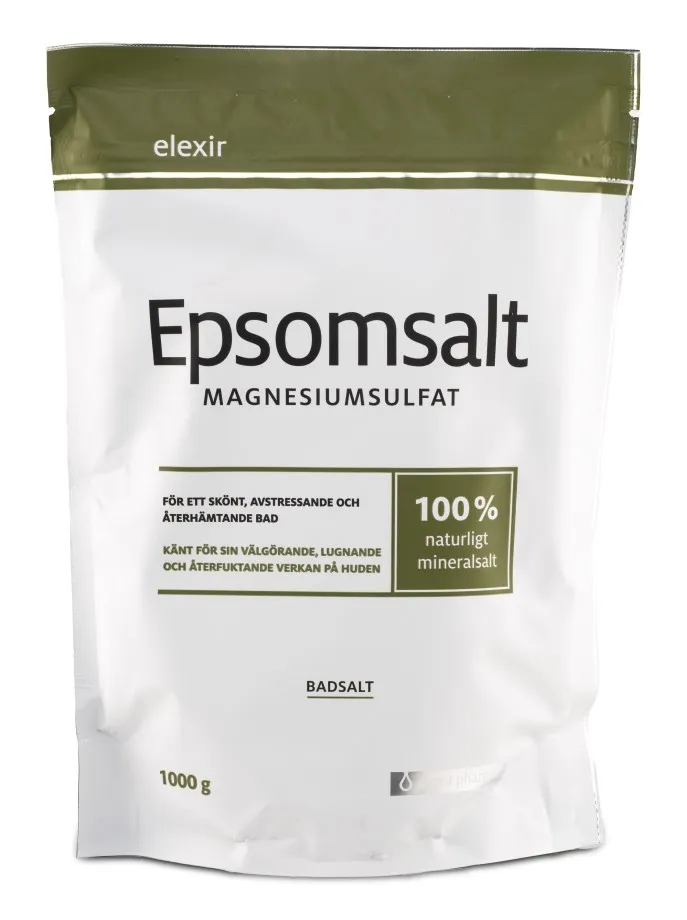Elexir Epsomsalt 1000 g