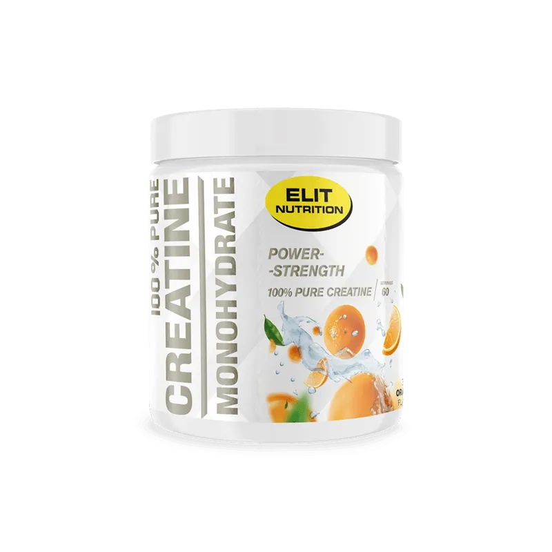 Elit Nutrition 100% Pure Creatine Monohydrate Orange 300 g