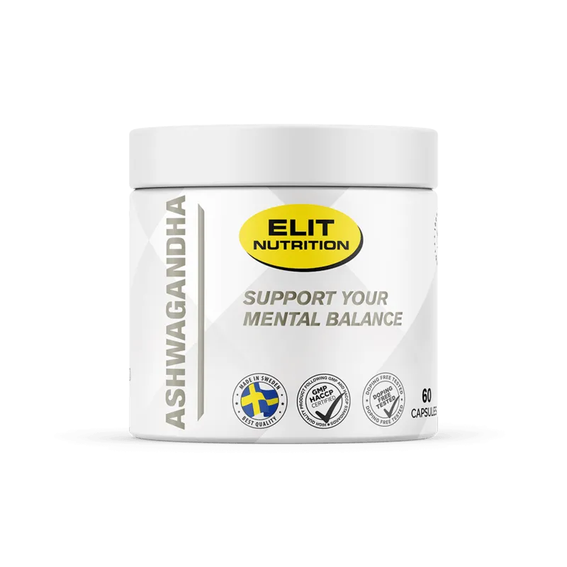 Elit Nutrition Ashwagandha 60 kapslar