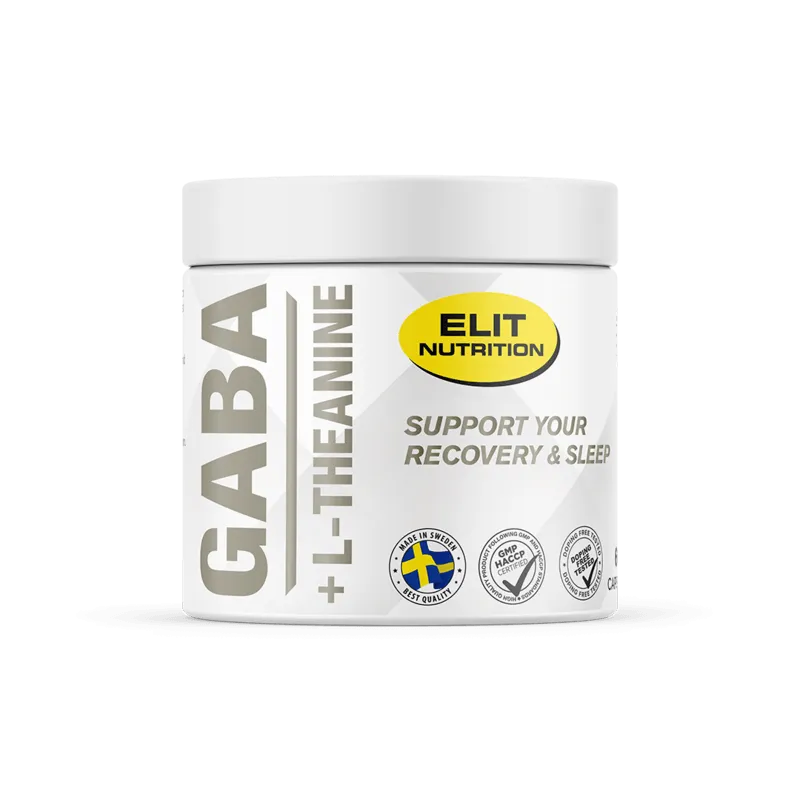 Elit Nutrition GABA + L-Theanine 60 kapslar