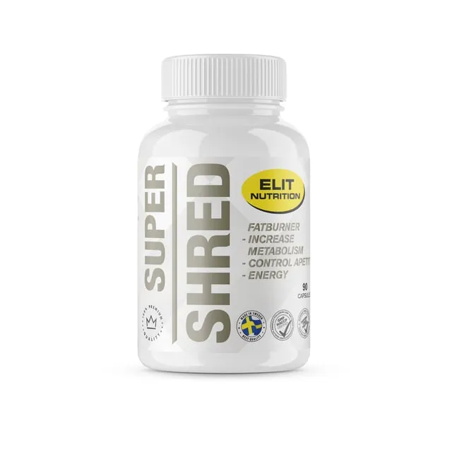 Elit Nutrition Super Shred Fatburner 90 kapslar